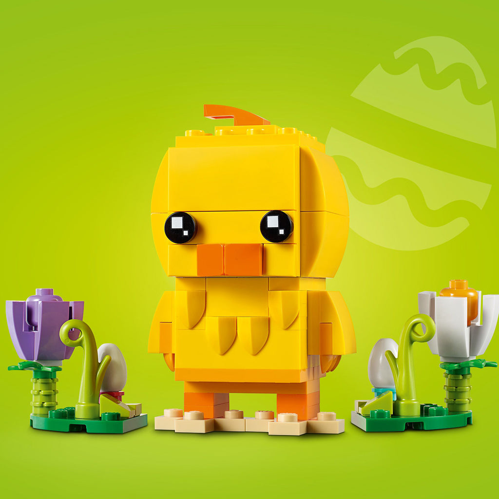 LEGO® BrickHeadz™ Easter Chick - Gà Con Phục Sinh Đồ Chơi Lắp Ráp Chính Hãng LEGO 40350 - Góc nhìn khác 3