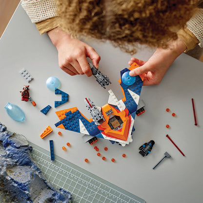 LEGO® Marvel Rocket’s Warbird vs. Ronan - Mô hình Phi thuyền Guardians of the Galaxy 76278 - Góc nhìn khác 3