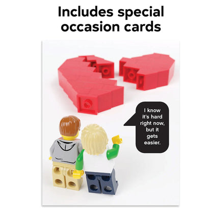 LEGO MINIFIGURE NOTES - Bộ 20 Thiệp Ghi Chú và Phong Bì Chính Hãng - LEGO - Hình ảnh bổ sung 8