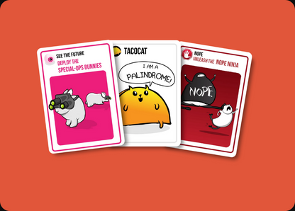 Exploding Kittens 2-Player Edition - Board game Thẻ bài mèo nổ 2 người - Exploding Kittens
