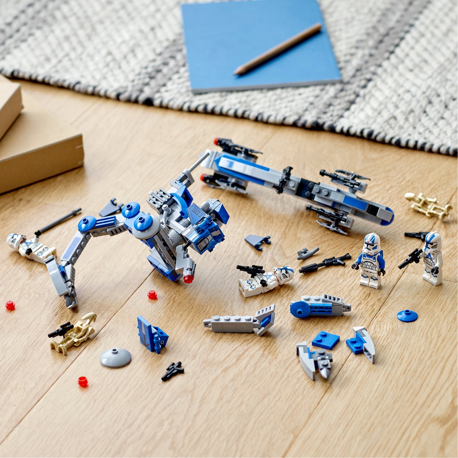 LEGO® Star Wars™ 501st Legion™ Clone Troopers - Bộ Lắp Ráp Chiến Binh Clone - LEGO 75280 - Hình ảnh bổ sung 4