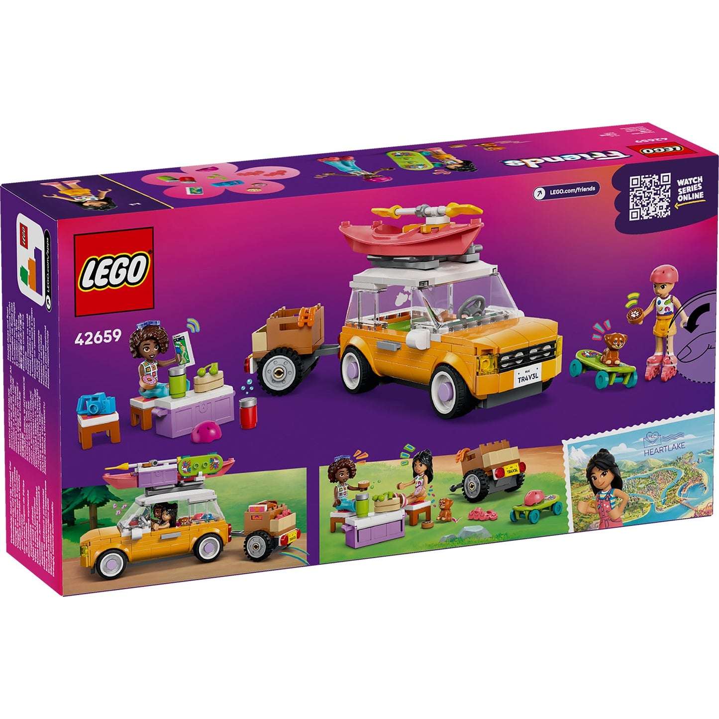 LEGO® Friends™ Friendship Road-Trip Travel Car - Xe Du Lịch Dã Ngoại #42659 LEGO LEGO - LEGO Friends