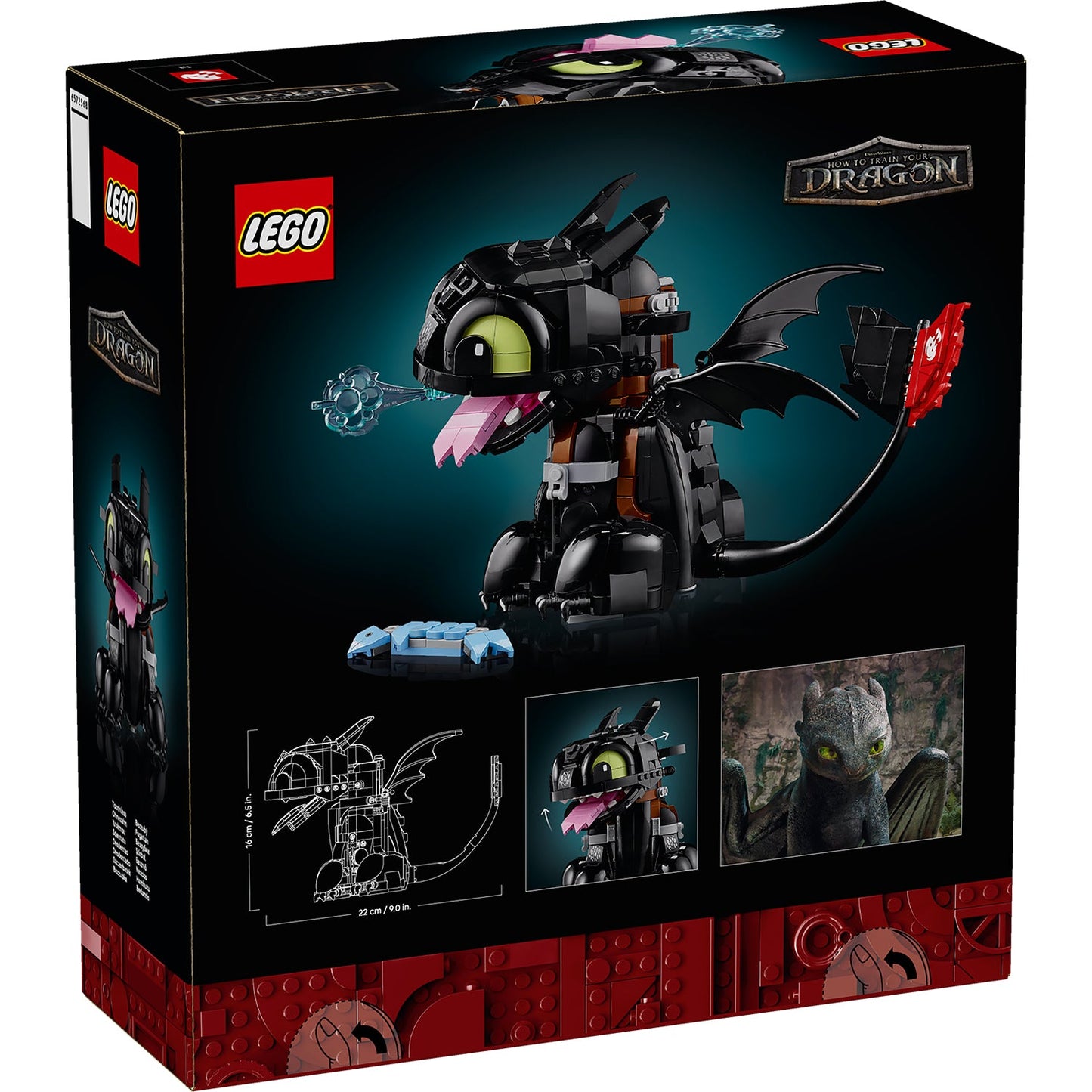LEGO® ICONS™ How to Train Your Dragon: Toothless - Mô Hình Rồng Răng Sún Night Fury - LEGO 10375 LEGO - ảnh 5 - LEGO Sets