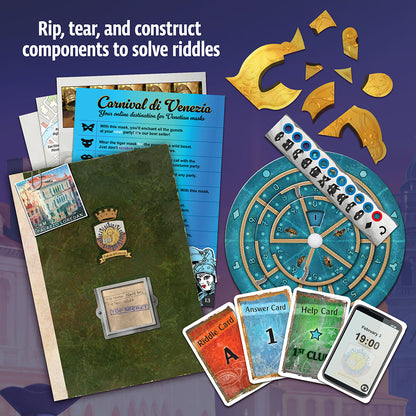 EXIT: The Game - The Venice Conspiracy - Board Game Giải Đố Thoát Hiểm - Thames & Kosmos - Góc nhìn khác 3