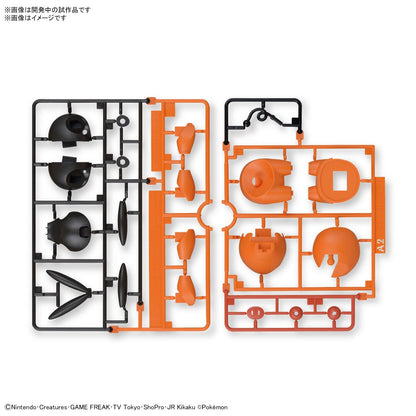 PLAMO QUICK 14 Tepig - Mô hình lắp ráp Pokemon - Bandai Model Kit