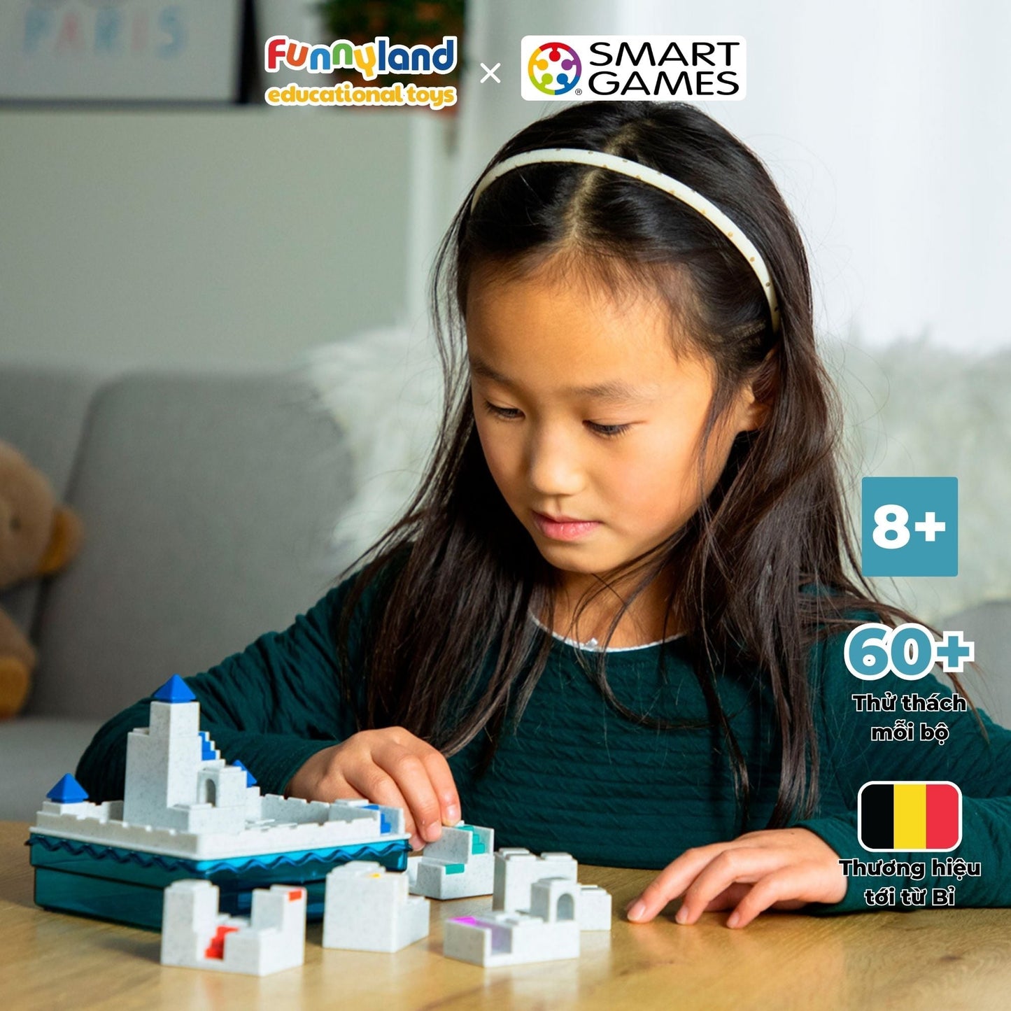Đồ chơi trí tuệ Smartgames Thử thách Atlantis Escape