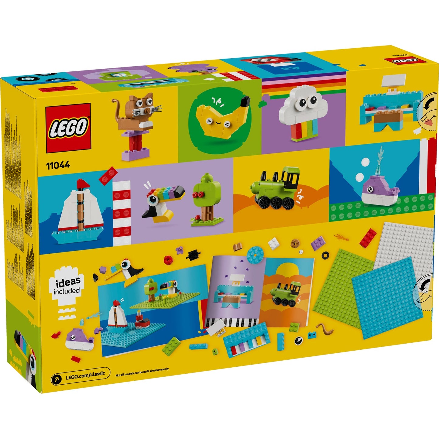 LEGO® Classic Creative Build-and-Play Box - Bộ Đồ Chơi Lắp Ráp Sáng Tạo 750 Mảnh Ghép - LEGO 11044 LEGO - ảnh 5 - Lego