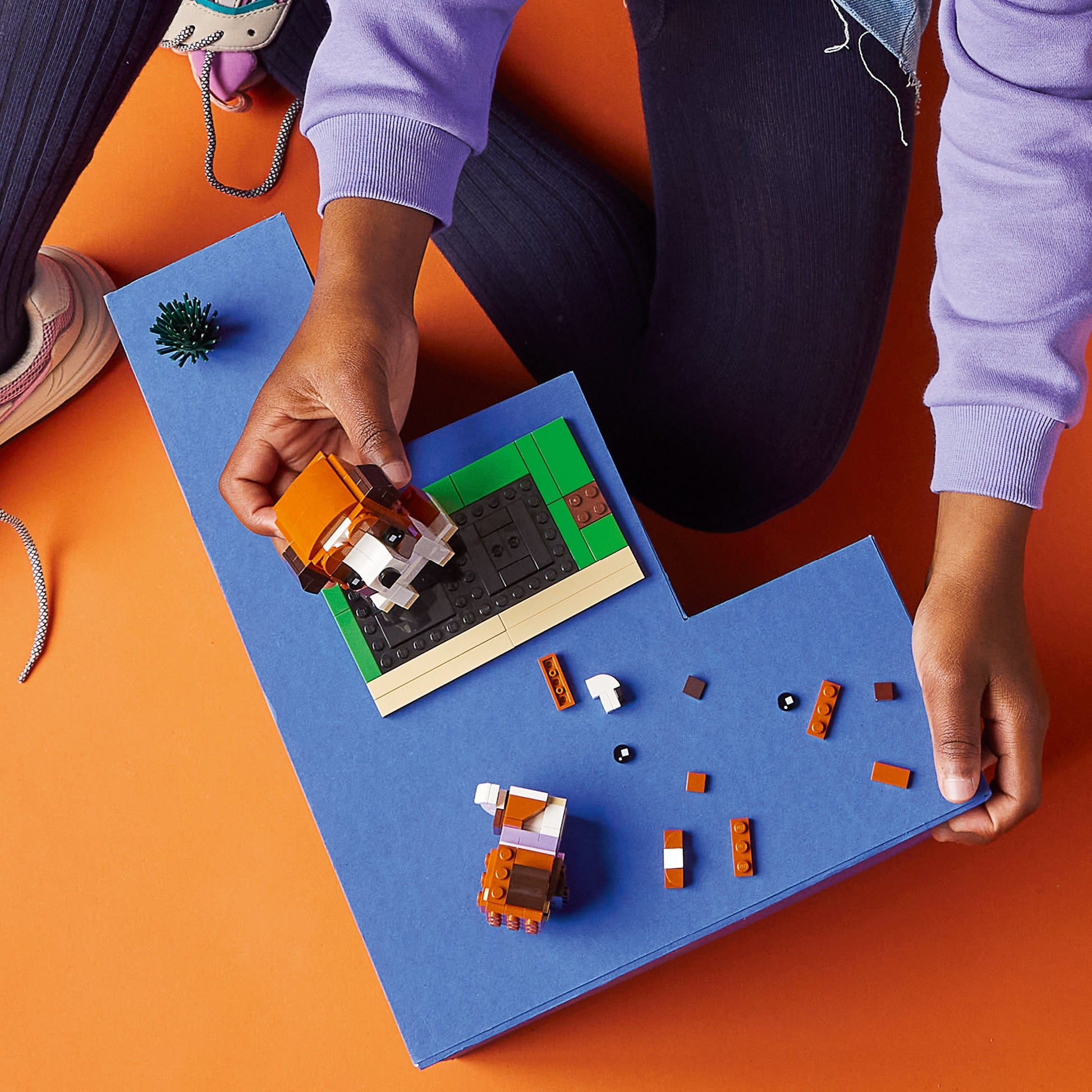 LEGO® BrickHeadz™ St. Bernard - Bộ Lắp Ráp Chó Cứu Hộ LEGO 40543 - Hình ảnh bổ sung 4