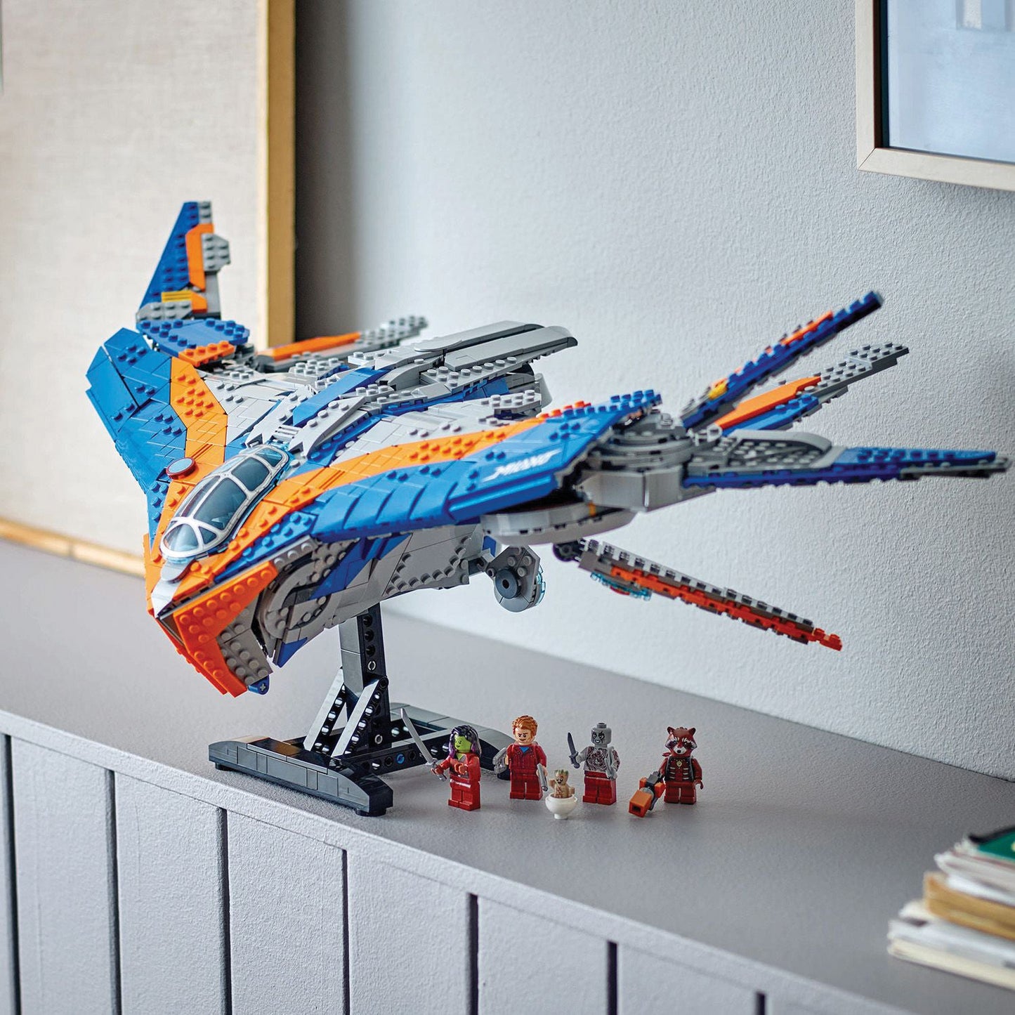 LEGO® Marvel Guardians of the Galaxy: The Milano - Mô Hình Phi Thuyền Không Gian LEGO 76286 - Góc nhìn khác 3