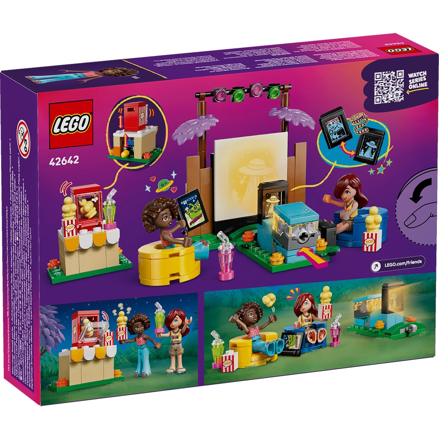 LEGO® Friends™ Friendship Movie Night - Đồ Chơi Lắp Ráp Buổi Xem Phim Ngoài Trời - 42642 LEGO - ảnh 3 - LEGO Friends