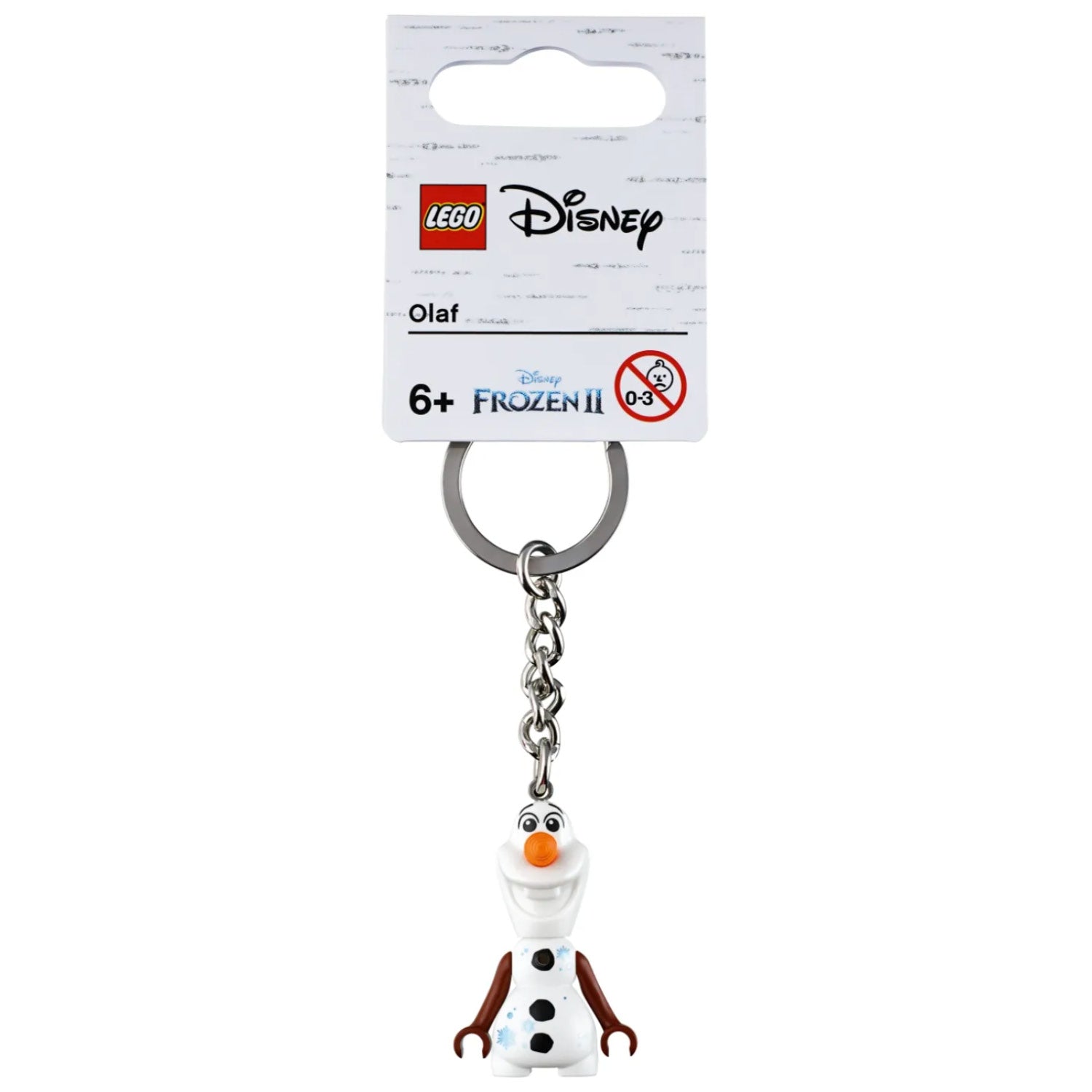 LEGO® Disney™ Frozen 2 Olaf Keyring - Móc Khóa Người Tuyết Olaf - LEGO 853970 - Góc nhìn khác 3