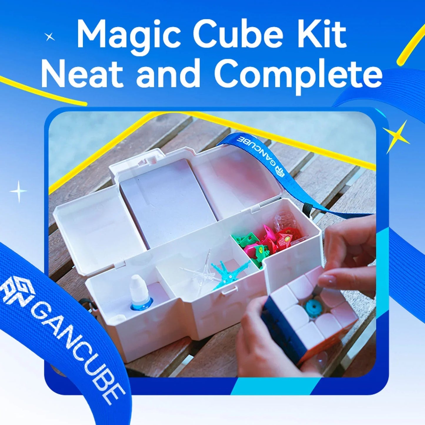 GAN14 Maglev - Rubik 3x3 Nam Châm Tốc Độ Cao Cấp GANCUBE