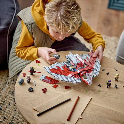 LEGO® Star Wars™ Ahsoka Tano's T-6 Jedi Shuttle - Đồ chơi lắp ráp Phi thuyền Jedi - LEGO 75362 - Góc nhìn khác 3