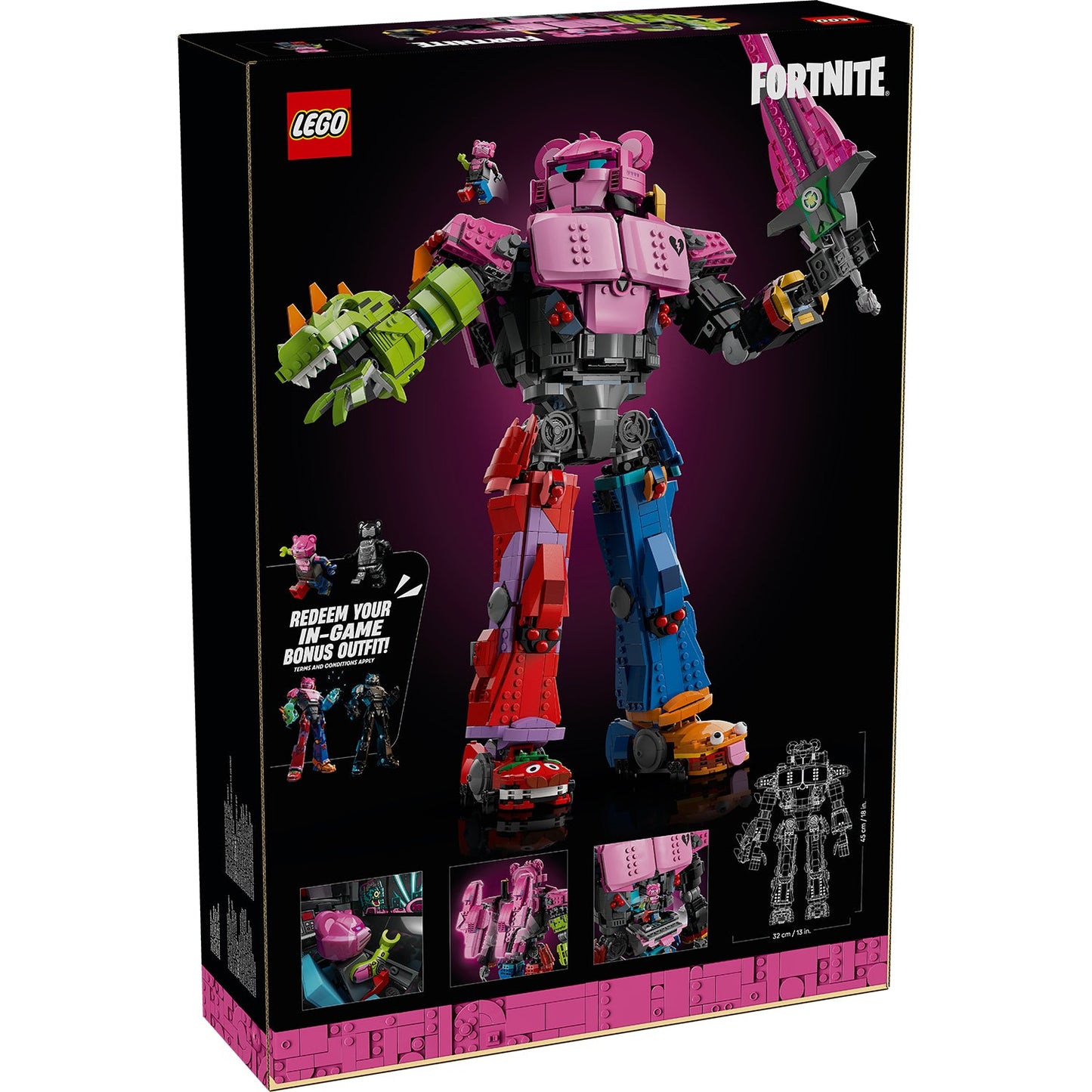 LEGO® Fortnite® Mecha Team Leader - Mô Hình Lắp Ráp Robot 2503 Mảnh - LEGO 77078 - Hình ảnh bổ sung 5
