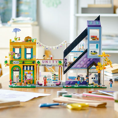 LEGO® Friends™ Downtown Flower and Design Stores - Bộ Lắp Ráp Cửa Hàng Hoa Và Thiết Kế - LEGO 41732 - Góc nhìn khác 3