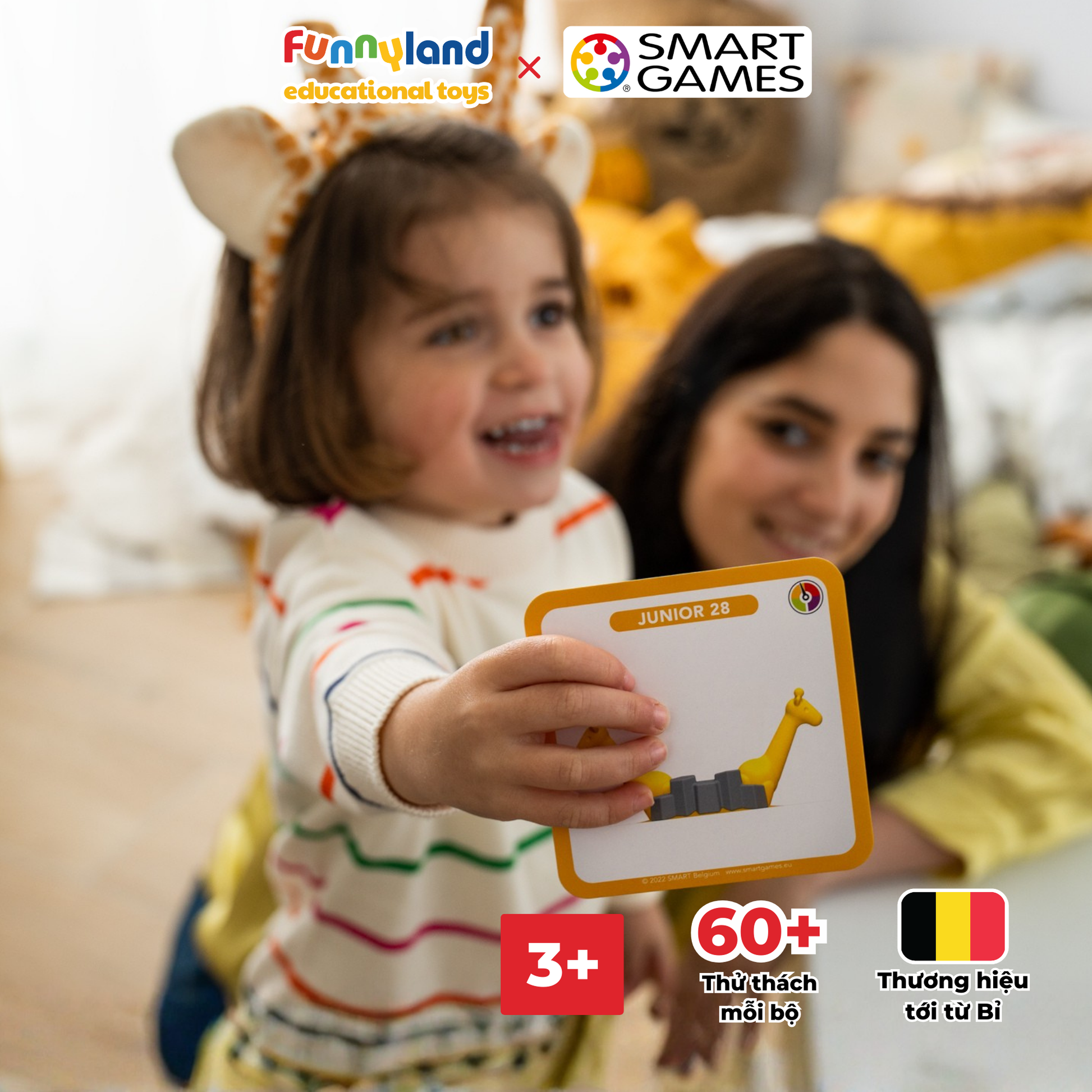 Đồ chơi trí tuệ Smartgames thử thách Safari Park Jr. - Góc nhìn khác 3