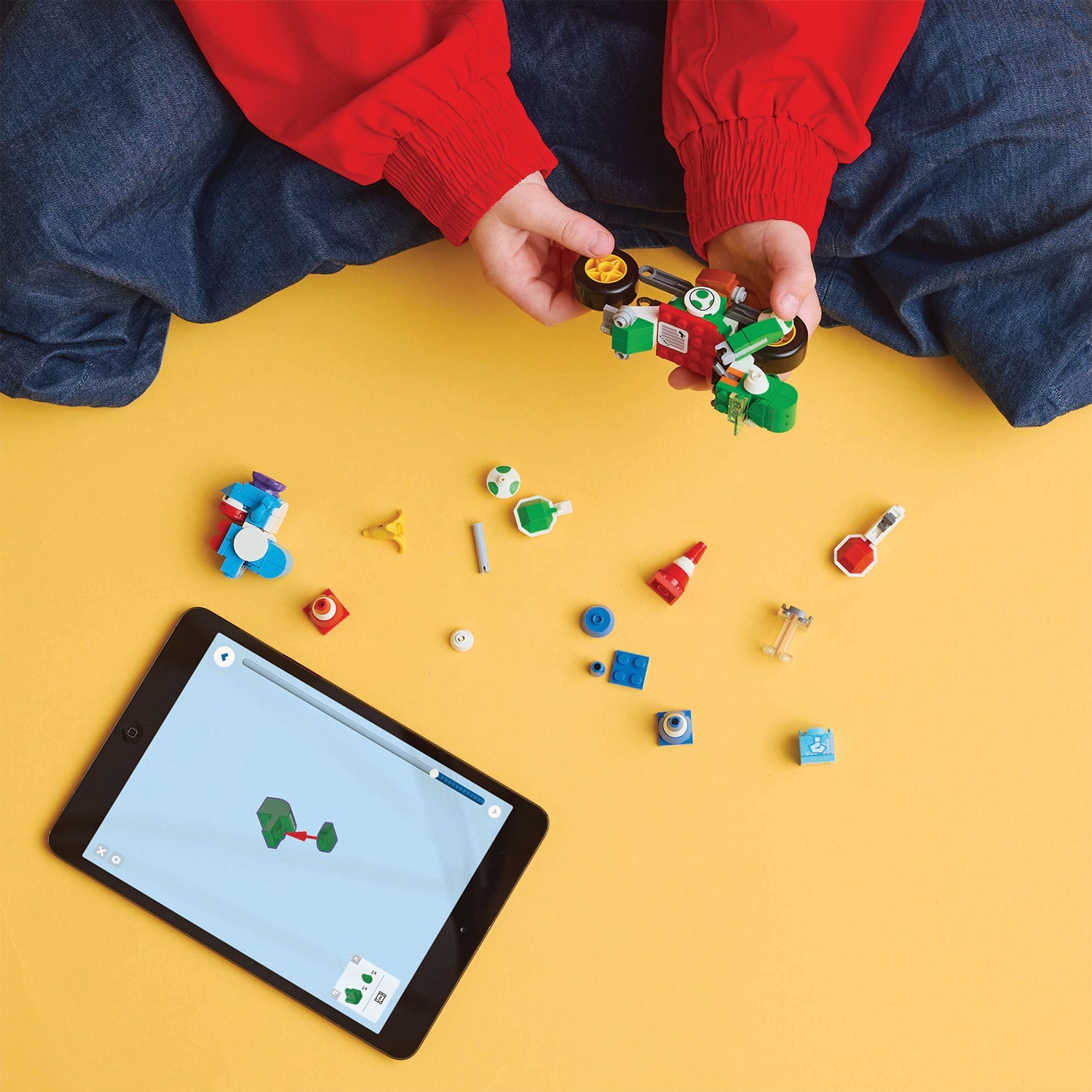 LEGO® Super Mario™: Mario Kart™ – Yoshi Bike - Đồ Chơi Lắp Ráp Xe Đua LEGO 72031 - Hình ảnh bổ sung 4