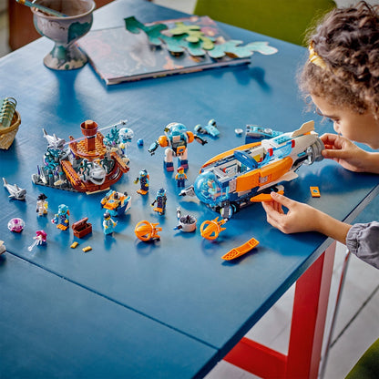 LEGO® City Deep-Sea Explorer Submarine - Tàu Ngầm Thám Hiểm Đại Dương LEGO 60379 - Hình ảnh bổ sung 4