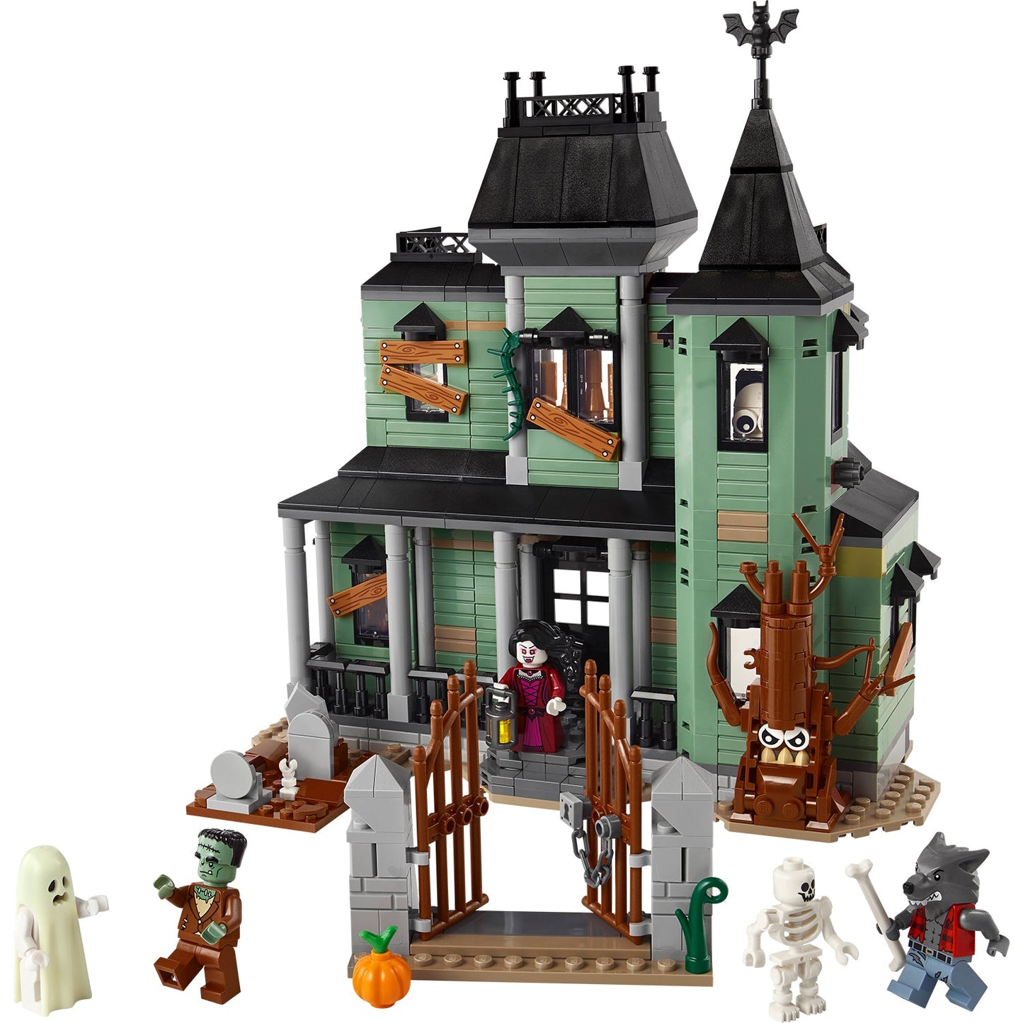 LEGO® Creator 3-in-1 Haunted Mansion - Đồ Chơi Lắp Ráp Dinh Thự Ma Ám - LEGO 31167 - Hình ảnh chi tiết 2