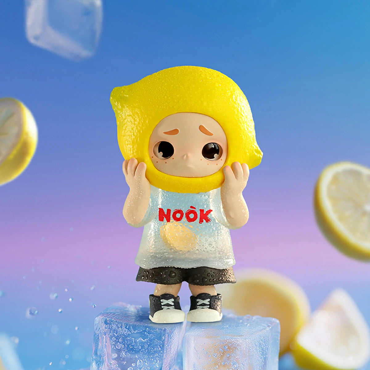 NOOK - LEMON SODA 100% LIMITED EDITION - Mô Hình Art Toy Figure - 52TOYS