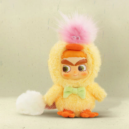 CICILU HUGGY DUCKY PLUSH KEYCHAIN - Móc khóa gấu bông Blind Box - 52TOYS