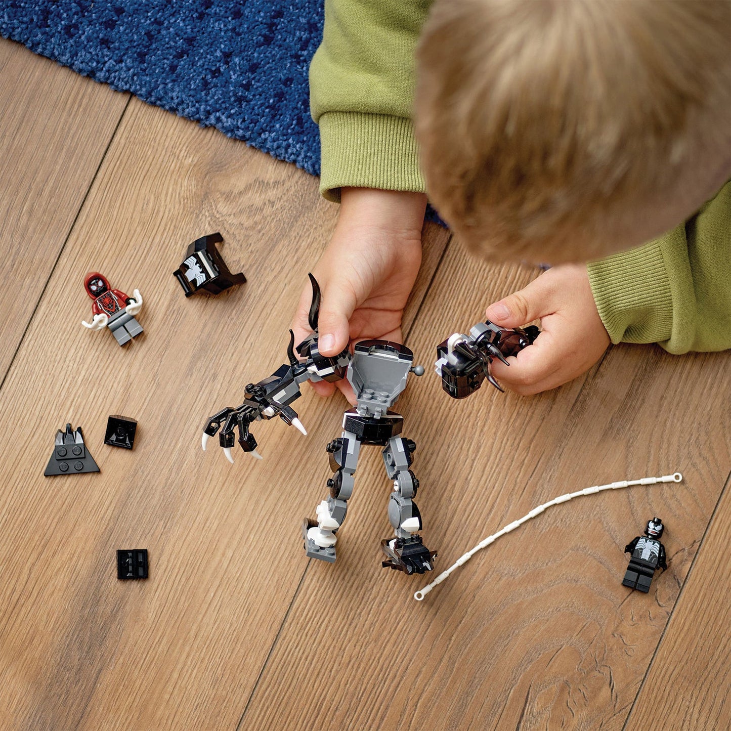 LEGO® Marvel Venom Mech Armor vs. Miles Morales Đồ Chơi Lắp Ráp Robot LEGO 76276 - Góc nhìn khác 3
