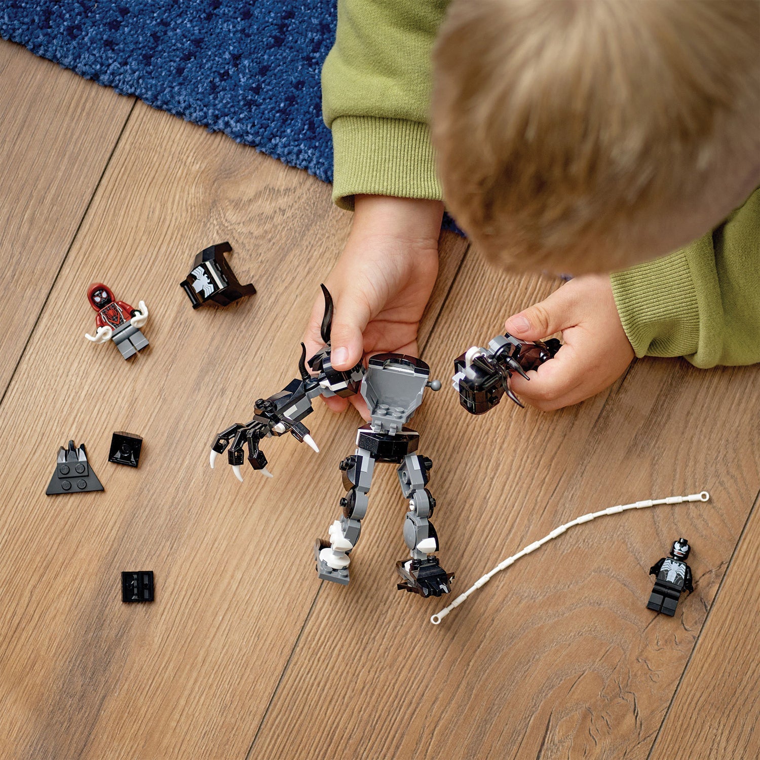 LEGO® Marvel Venom Mech Armor vs. Miles Morales Đồ Chơi Lắp Ráp Robot LEGO 76276 - Góc nhìn khác 3