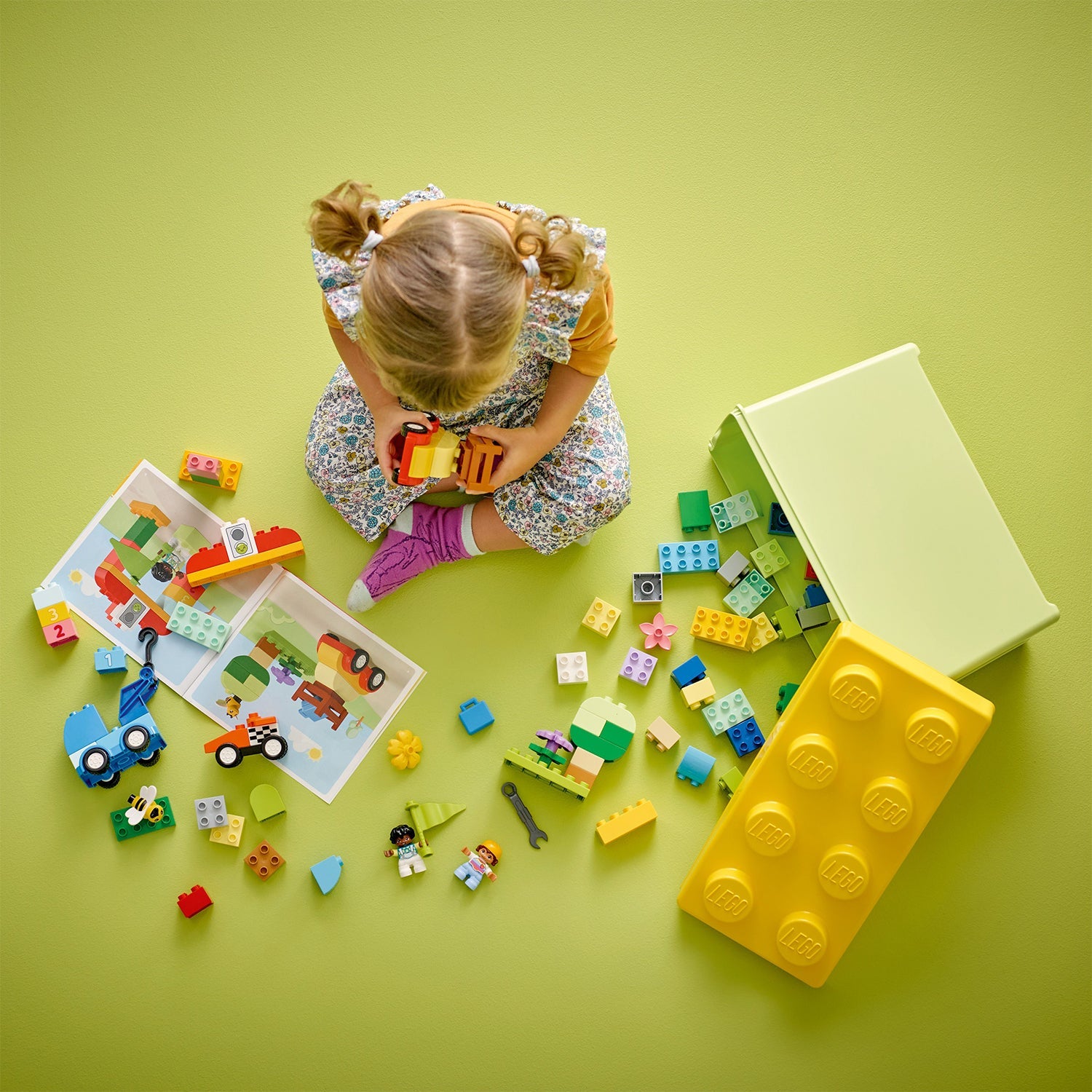LEGO® DUPLO® Classic Cars and Trucks Brick Box Đồ chơi lắp ráp Xe hơi và Xe tải (10439) - Góc nhìn khác 3
