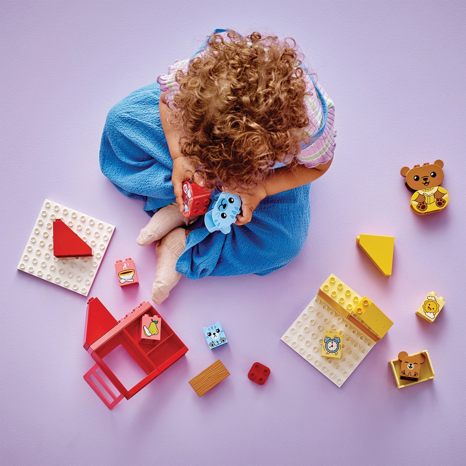 LEGO® DUPLO™ Daily Routines: Eating & Bedtime - Đồ chơi Thói quen hằng ngày cho bé - LEGO 10414 - Góc nhìn khác 3