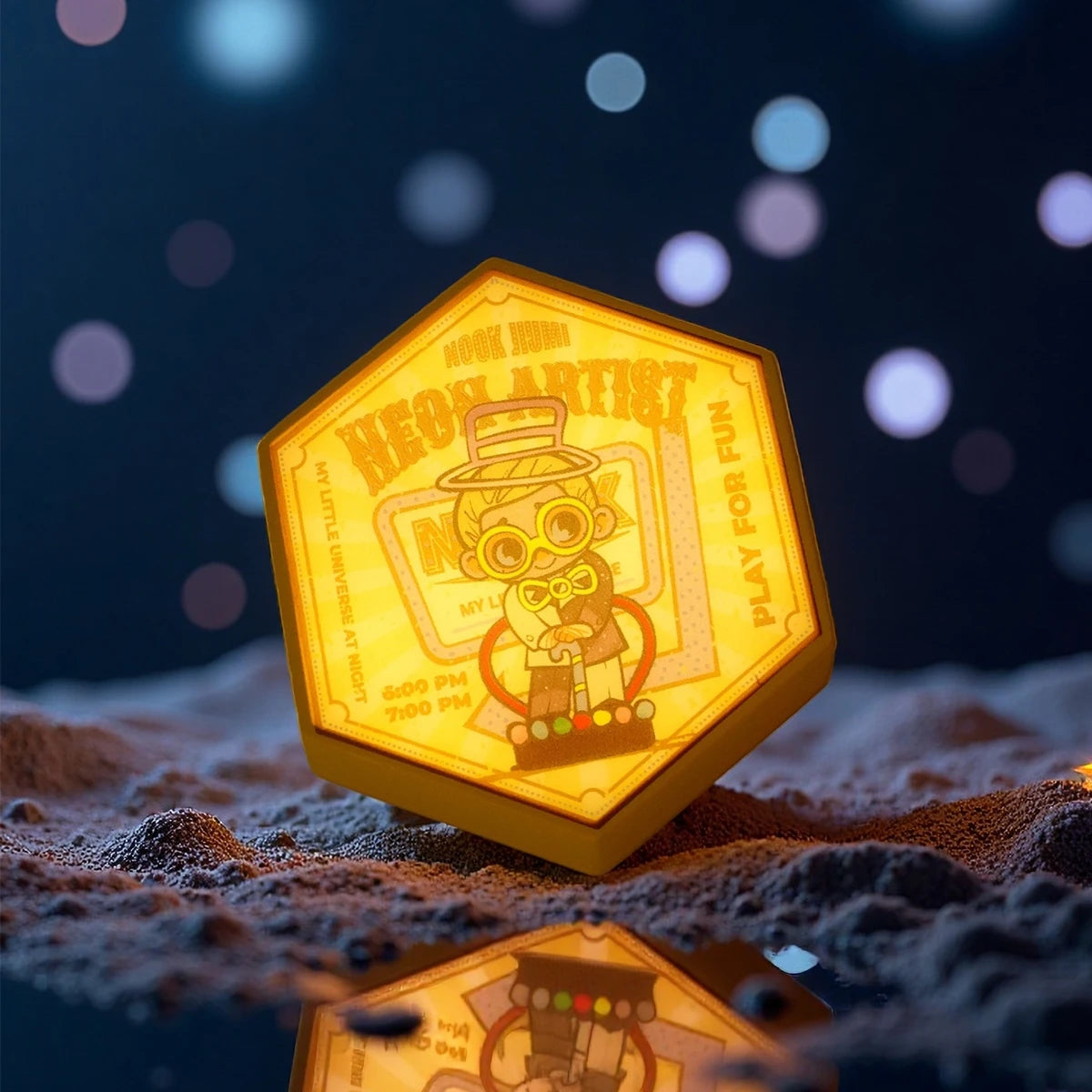 NOOK NIGHT SERIES LIGHT-UP FRIDGE MAGNET BLIND BOX - Mô Hình Nam Châm Tủ Lạnh Phát Sáng - 52TOYS