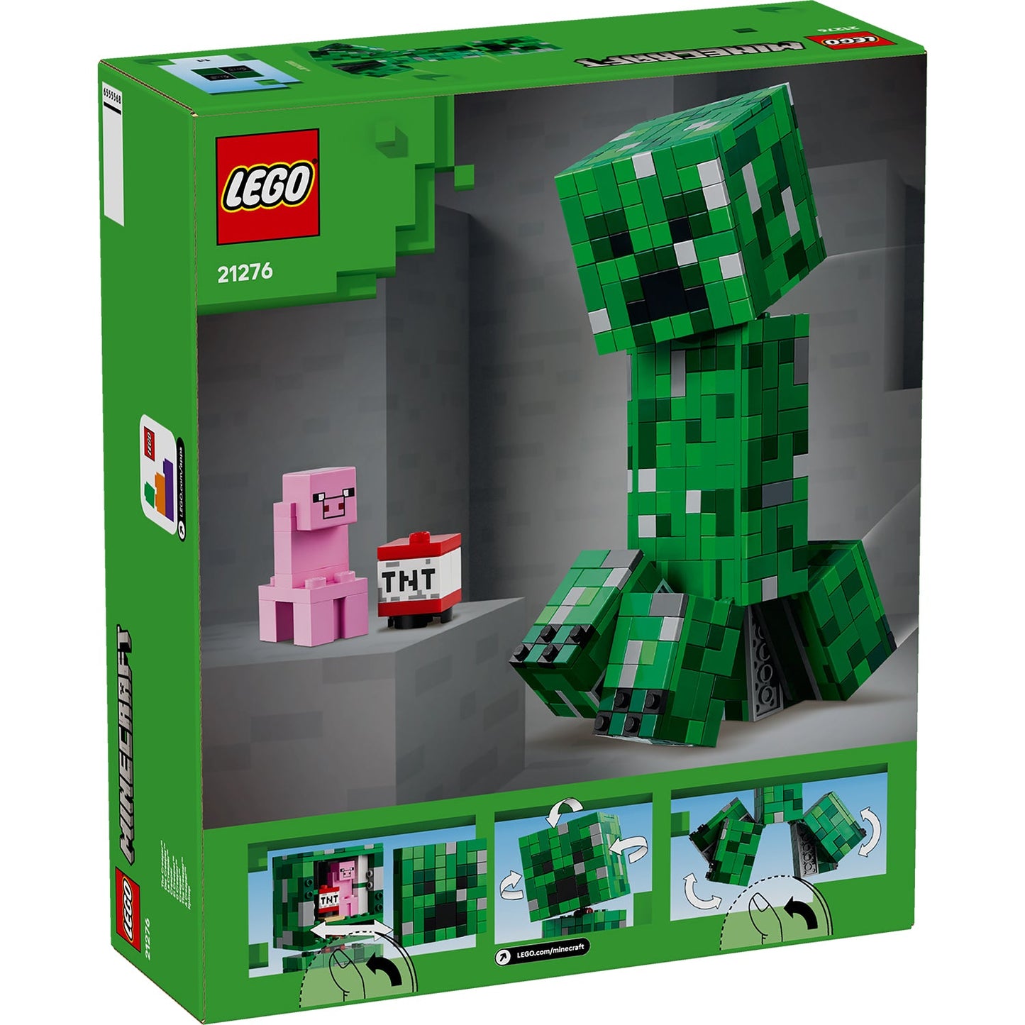 LEGO® Minecraft® The Creeper™ Mô hình Lắp ráp Nhân vật LEGO 21276 LEGO - ảnh 2 - LEGO Sets