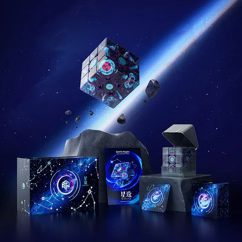 2023 Winter Limited Edition GAN14 Maglev Galaxy - Rubik 3x3 Phiên Bản Giới Hạn GANCUBE - Hình ảnh bổ sung 4