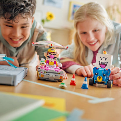 LEGO® Super Mario™ Mario Kart™ – Wario & King Boo - Đồ Chơi Lắp Ráp Xe Đua Badwagon & Teddy Buggy 72038