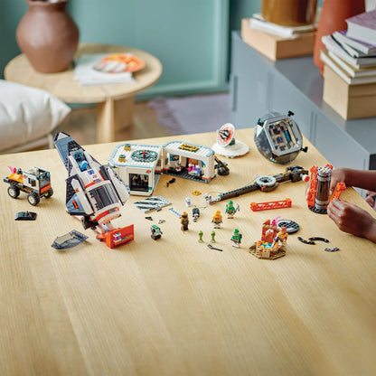 LEGO® City Space Base and Rocket Launchpad - Bộ Lắp Ráp Căn Cứ Không Gian - LEGO 60434 - Góc nhìn khác 3