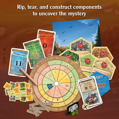 EXIT: The Game - Adventures on Catan - Board Game Giải Đố Thoát Hiểm - Thames & Kosmos - Góc nhìn khác 3