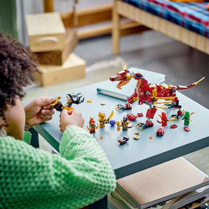 LEGO® NINJAGO® Heatwave Transforming Lava Dragon - Đồ chơi lắp ráp Rồng Lửa Biến Hình (71793) - LEGO - Hình ảnh bổ sung 4