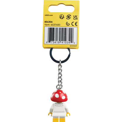 LEGO® Mushroom Girl Keyring - Móc Khóa Nhân Vật Cô Gái Nấm - LEGO 854306 - Góc nhìn khác 3