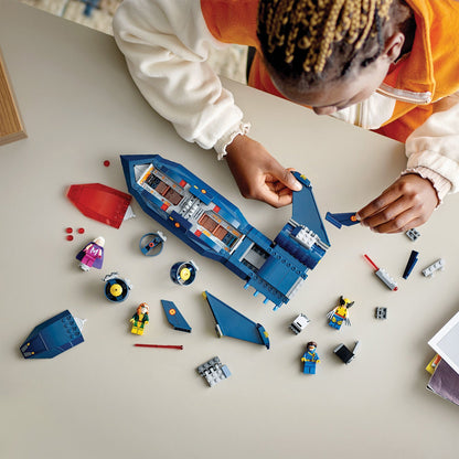 LEGO® Marvel X-Men X-Jet Đồ Chơi Lắp Ráp Máy Bay Chiến Đấu LEGO 76281 - Góc nhìn khác 3