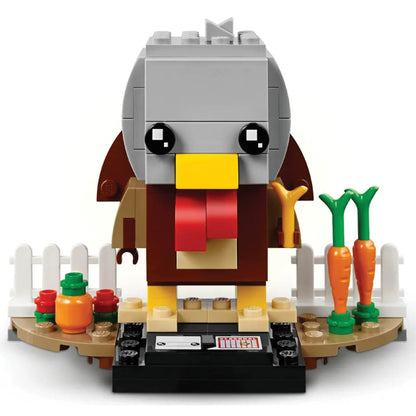 LEGO® BrickHeadz™ Thanksgiving Turkey - Mô hình lắp ráp Gà Tây Lễ Tạ Ơn - LEGO 40273 - Góc nhìn khác 3