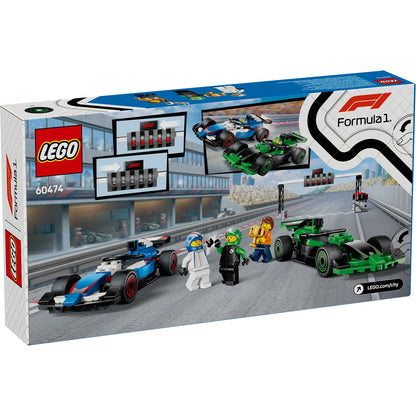 LEGO® City F1® Grid with VCARB & Sauber Race Cars - Bộ Lắp Ráp Xe Đua Công Thức 1 - LEGO 60474