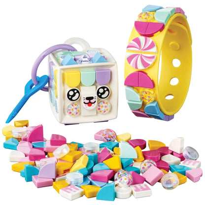 LEGO® DOTS™ Candy Kitty Bracelet & Bag Tag - Bộ Lắp Ráp Vòng Đeo Tay Và Thẻ Treo Túi - LEGO 41944 - Hình ảnh chi tiết 2