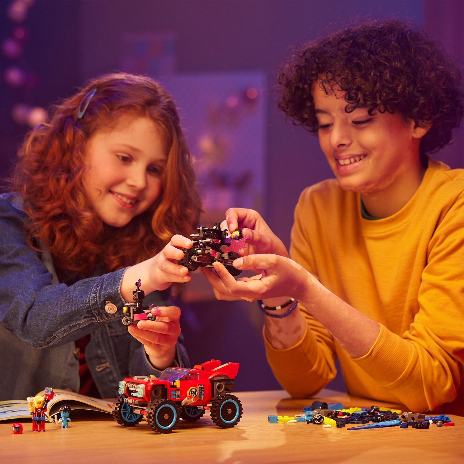 LEGO® DREAMZzz™ Crocodile Car - Xe Cá Sấu Đồ Chơi Lắp Ráp 2 Trong 1 - LEGO 71458 - Hình ảnh bổ sung 4