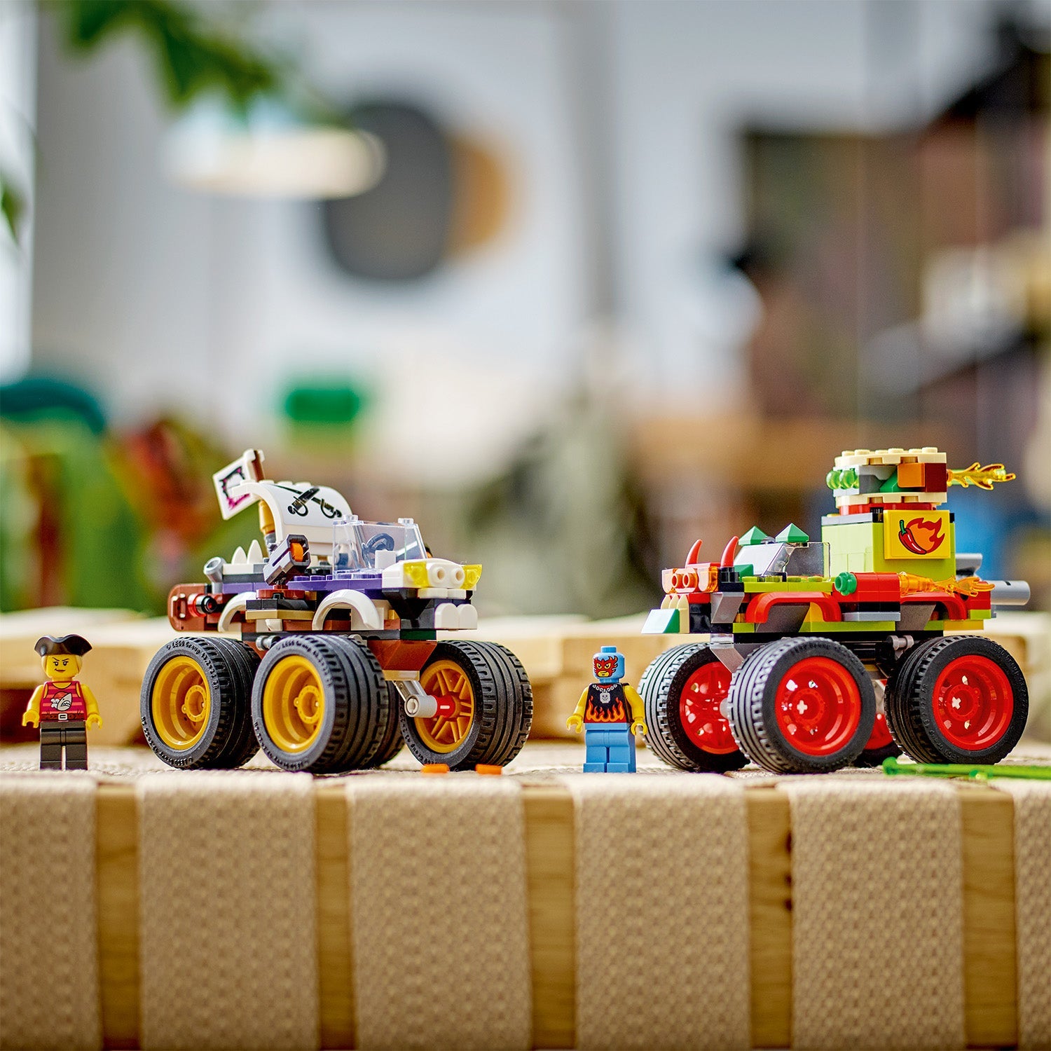 LEGO® City Monster Truck Race - Đồ Chơi Lắp Ráp Xe Tải Quái Vật - LEGO 60397 - Góc nhìn khác 3