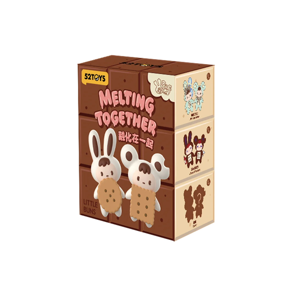 LITTLE BUNS MELTING TOGETHER - FRIDGE MAGNET BLIND BOX