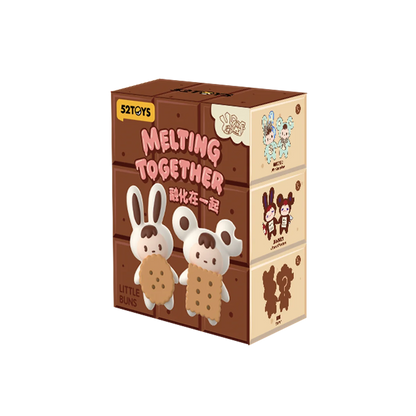 LITTLE BUNS MELTING TOGETHER - FRIDGE MAGNET BLIND BOX