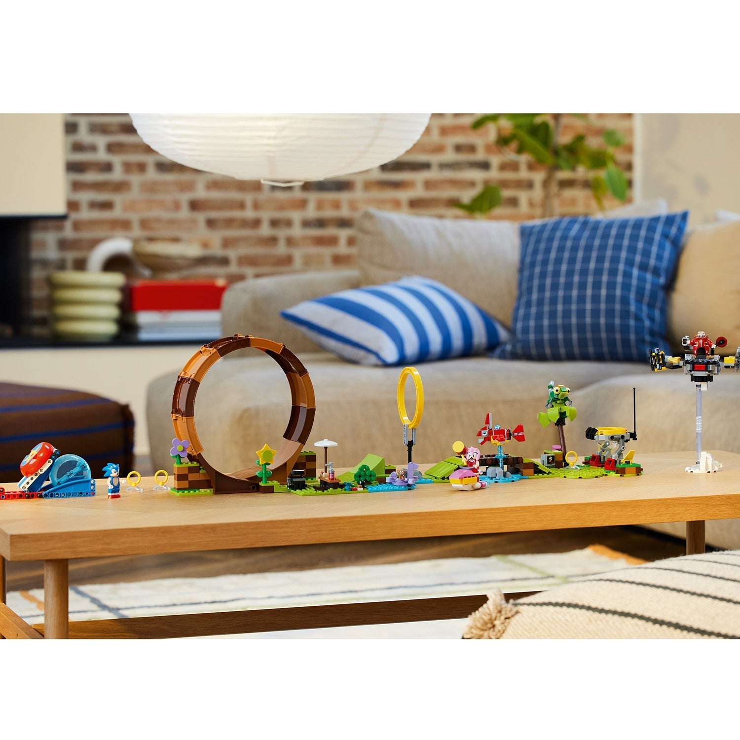 LEGO® Sonic the Hedgehog™ Sonic's Green Hill Zone Loop Challenge - Bộ Đồ Chơi Lắp Ráp Thử Thách Vòng Lặp - LEGO 76994 - Góc nhìn khác 3