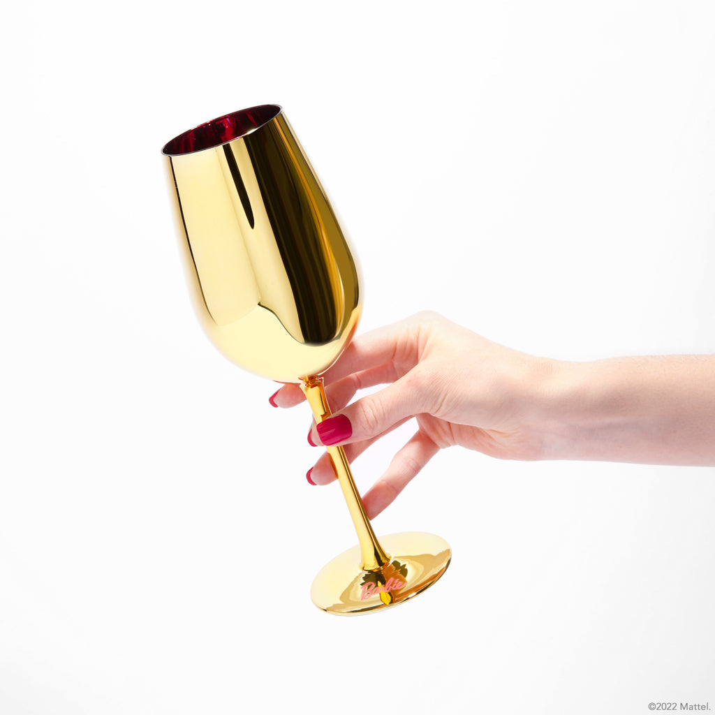 Barbie™ X Dragon Glassware® Dreamhouse™ Wine Glasses - Bộ 2 Ly Rượu Vang Cao Cấp Dragon Glassware - Góc nhìn khác 3