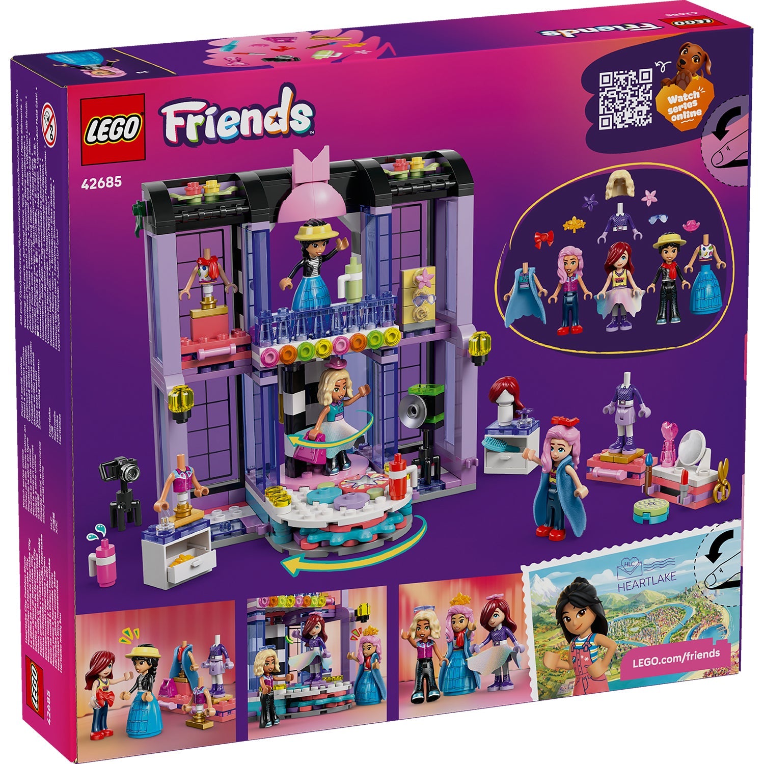 LEGO® Friends Heartlake City Fashion Show - Đồ Chơi Lắp Ráp Buổi Trình Diễn Thời Trang Heartlake (42685) - LEGO - Hình ảnh bổ sung 8