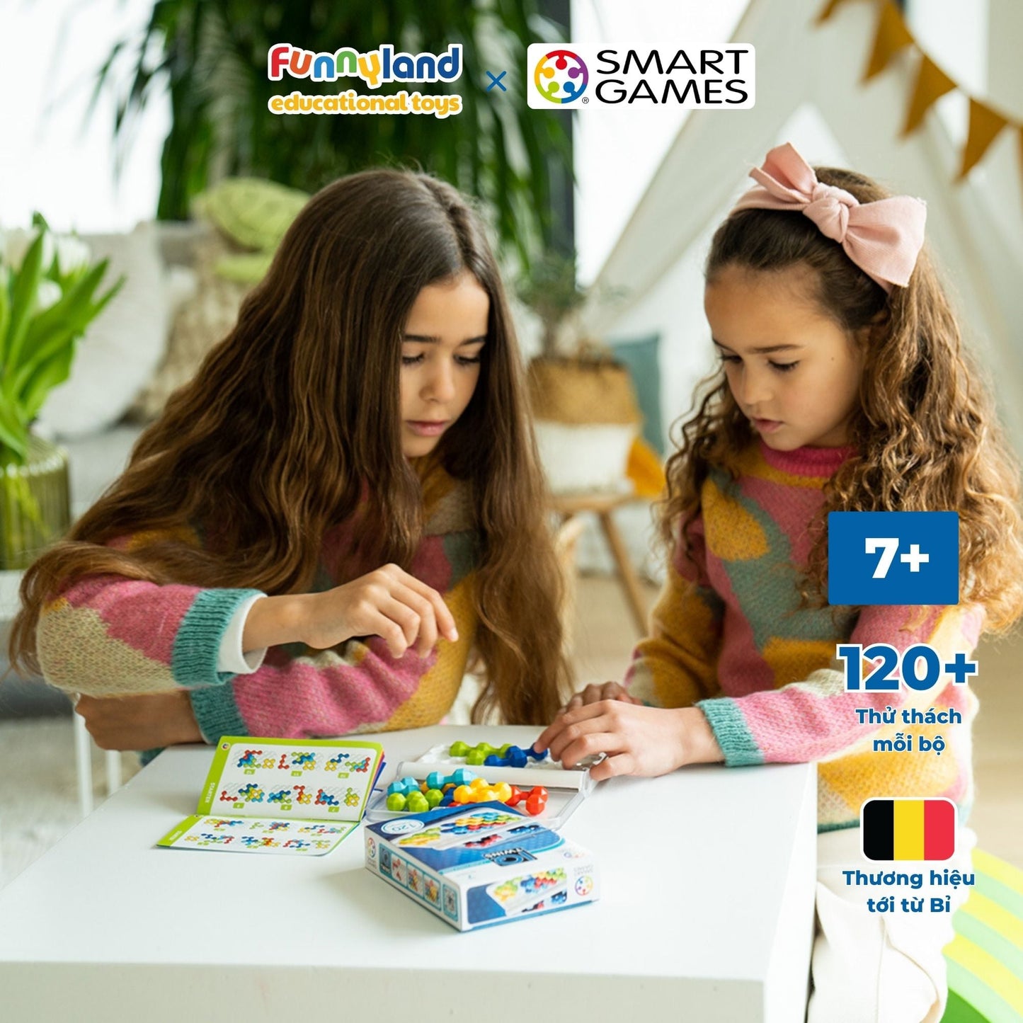Đồ chơi trí tuệ Smartgames Thử thách IQ Twins