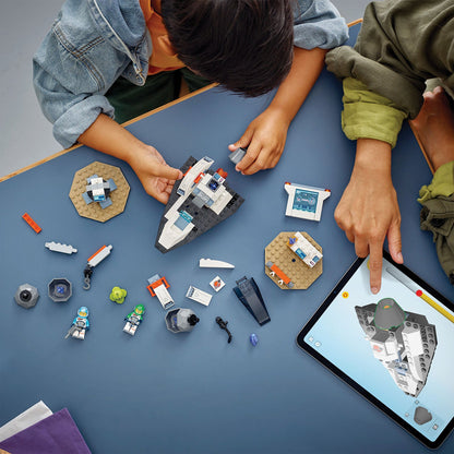 LEGO® City Spaceship and Asteroid Discovery - Bộ Đồ Chơi Khám Phá Không Gian Và Thiên Thạch - LEGO 60429 - Góc nhìn khác 3